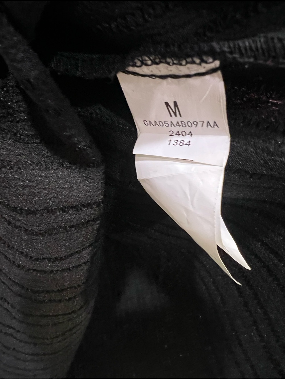 Cupshe Sleeveless Button-Front Black Ribbed Tunic Top - Picture 3 of 7